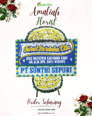 Papan Bunga Duka di Pugaan